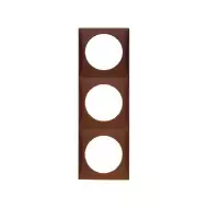 Kehys 3-osainen, ruskea - Sähkörasiat ja pistokkeet - 918192511 - 1