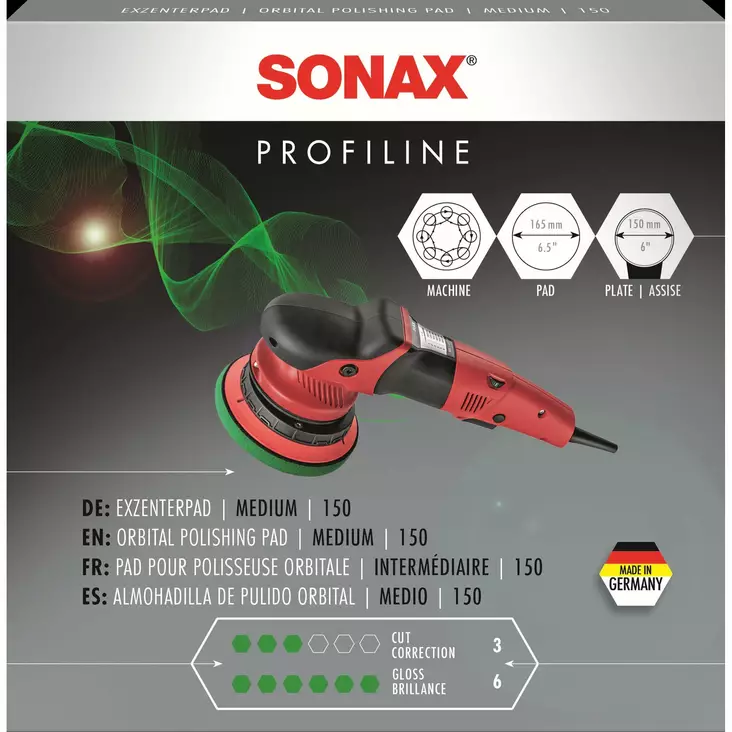 Kiillotuskoneen laikka epäkeskokoneille ø150 mm - Auton Pesuvälineet - SO498641 - 1