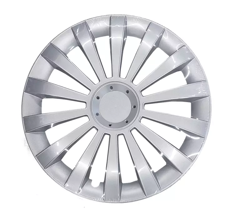 Koristekapselit 14" hopea 4 kpl - 14" koristekapselit - 100000650641 - 1