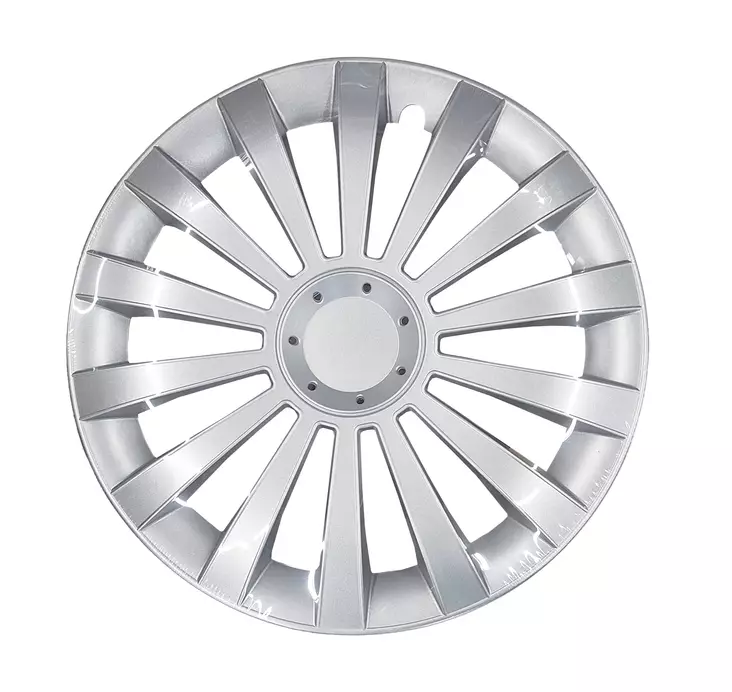 Koristekapselit 15" hopea 4 kpl - 15" koristekapselit - 100000660641 - 1