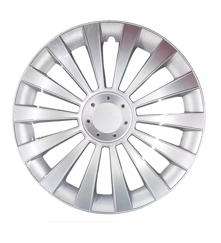 Koristekapselit 16" hopea 4 kpl - 16" koristekapselit - 100000670641 - 1