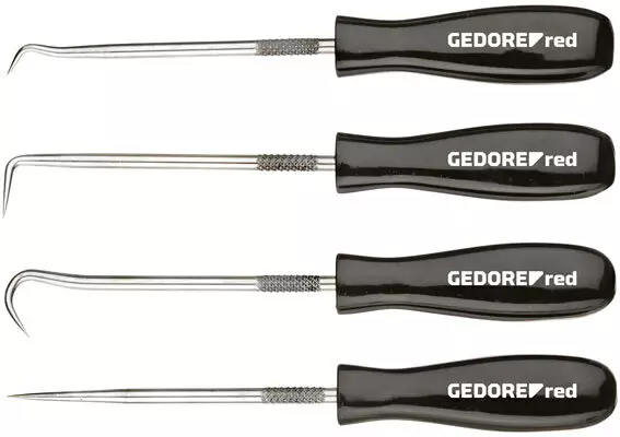 Koukkusarja lukkorenkaille tiivisteille yms. Gedore - Verhoilu - 260-R19101001 - 1