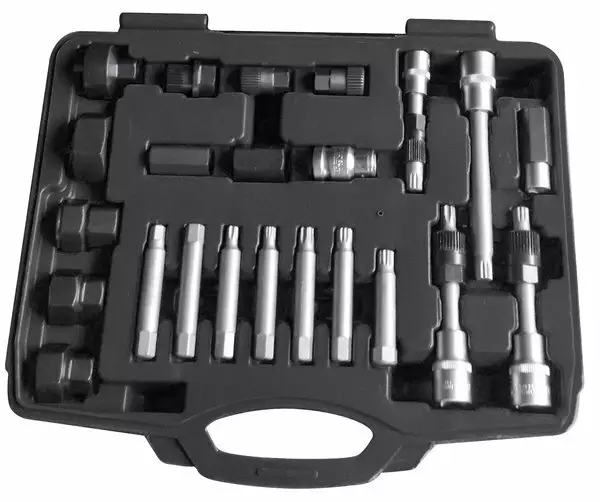 Laturin Vapaakytkimen Irrotussarja 22-osaa - Hihnatyökalut - 291-XL042001 - 1