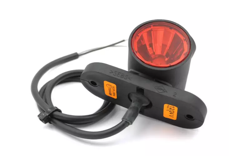 LED-KUMIVARSIVALO 64MM PUN./KELT./VALK. 12/24V - Äärivalot - PSL901 - 1