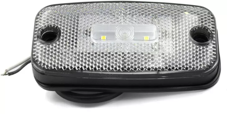 LED Etuäärivalo Valkoinen 12/24V 111x52x22mm - Äärivalot - PSL301 - 1