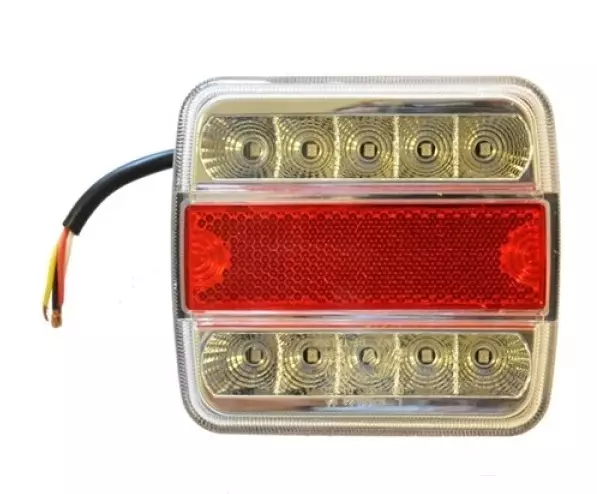 LED Takavalo 100X95mmn Takavalo LED 12V - Peräkärryn takavalot - 0900821 - 1