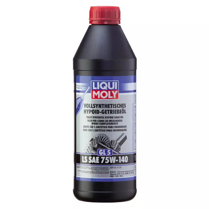 LIQUI MOLY FUL.SYNT GEAR OIL GL5 LS 75W-140 - Vaihteisto- ja peräöljyt - LQM4421 - 1