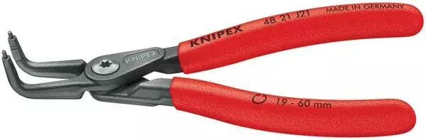 Lukkorengaspihti sisäpuol. 90° 40-100 mm Knipex - Lukkorengaspihdit - 265-4821-J31 - 1
