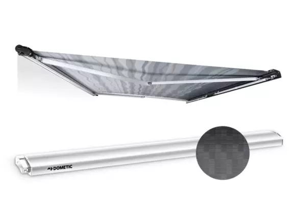 Markiisi Dometic PR 2000 4,50x2,50 harmaa Perfectroof valkoinen - Markiisit Dometic - 9103104431 - 1