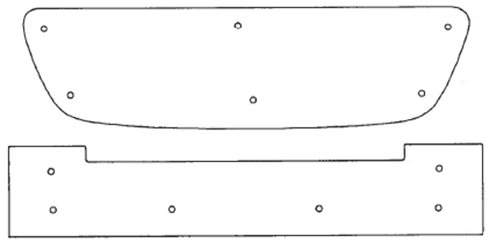 Maskisuoja Mercedes-Benz 203C Farmari 2005-2007 - Mercedes-Benz maskisuojat - TS41 - 1