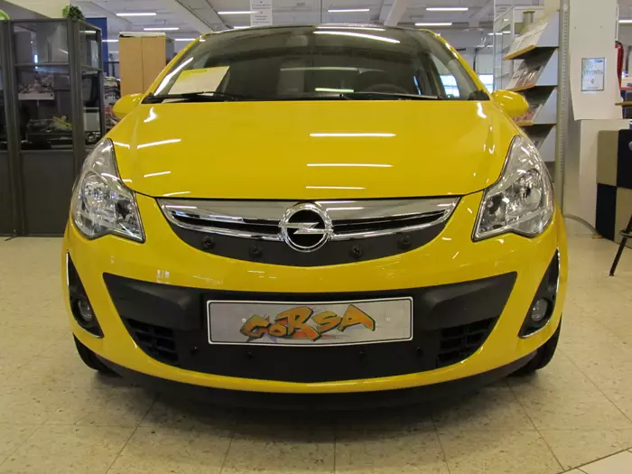 Maskisuoja Opel Corsa 2011-2014 - Opel maskisuojat - TS61 - 1