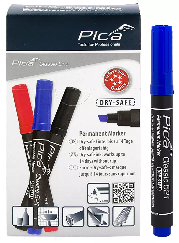 Merkintätussi Viisto Sininen 2-6mm - Tussit ja kynät - MA52141 - 1