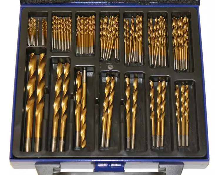 Metalliporasarja HSS4241 Titanium 99-os. 1,5-10 mm - Poranterät - 1751 - 1