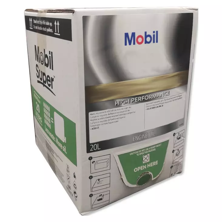 Mobil Super 3000 Formula D1 5W-30 Pahvipakkaus 20L - Moottoriöljyt - 155531 - 1