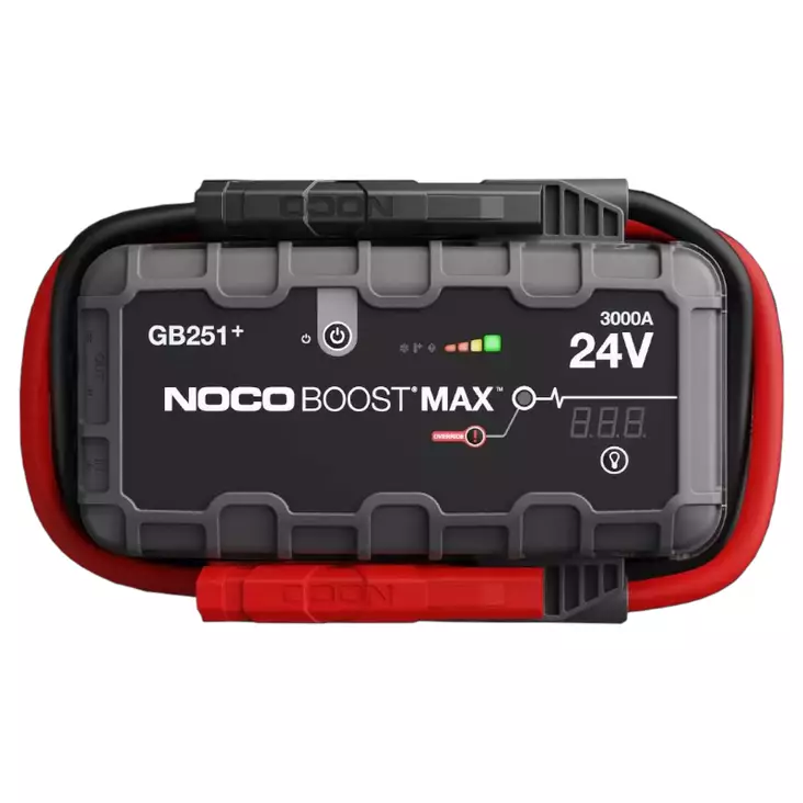 NOCO Boost MAX GB251+ apukäynnistin 3000A 24V - Apukäynnistimet - 295-10-GB251 - 1