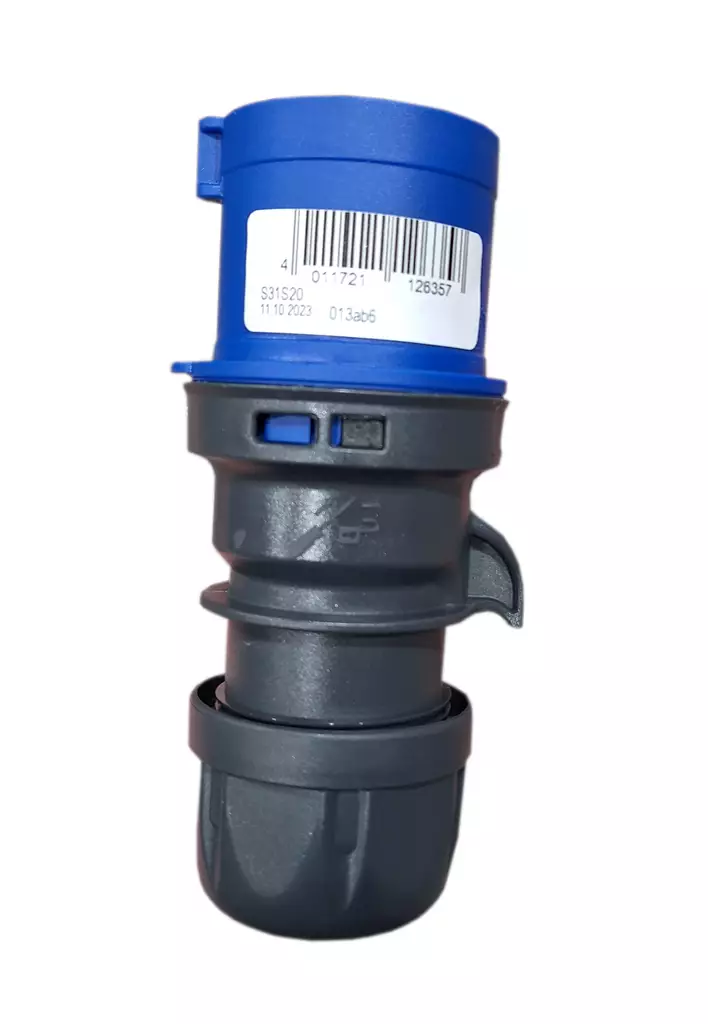 Pistoke 230V CEE 3-napainen uros - CEE tarvikkeet ja johdot - 1000201 - 1