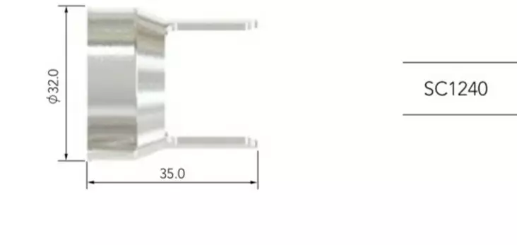 PLASMA OHJURI P120- 2 SAKARAA 1 KPL - Plasmaleikkurien kulutusosat - WA66101 - 1