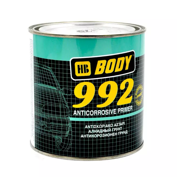 Pohjamaali punainen Body 992 1 K 1L - Pohjamaalit - 9920900001 - 1