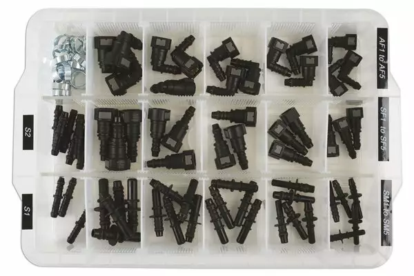 Polttoaineputkiston liitinsarja - Polttoaine - 258-37011 - 1