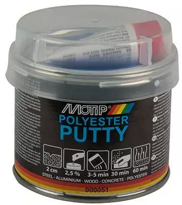 Polyesterikitti 0,25kg Motip - Pakkelit ja kitit - 104-000051 - 1