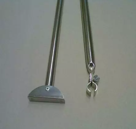 Pystytanko 28x1mm teräs 170-260 cm Teräsjalka/koura - Telttojen lisävarusteet ja tarvikkeet - 800465-1 - 1