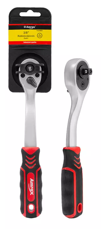 Räikkäväännin 3/8" 90-Hamp. Taivutettu - Räikät ja vääntimet - TX29861 - 1
