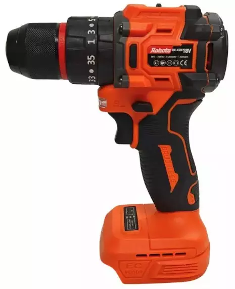 Robota akkuporakone 10mm DC-CDX 18V runko - Akkuporakoneet ja -ruuvinvääntimet - R01-10101 - 1