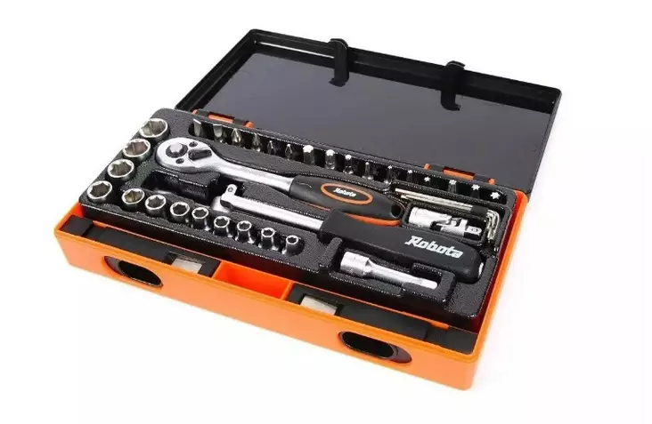 Hylsysarja 1/4" S40 Robota - Hylsysarjat - R02-10001 - 1