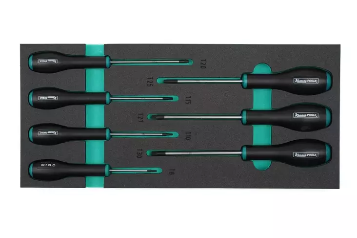 Ruuvitalttasarja, Torx - Työkalumoduulit työkaluvaunuihin - K26041 - 1