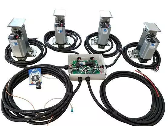 Sähkötukijalat auto 4 sarja eteen/taakse Tesa kit Autolift 4 Autoon - Tukijalat ja nurkkatuet - 3122021 - 1