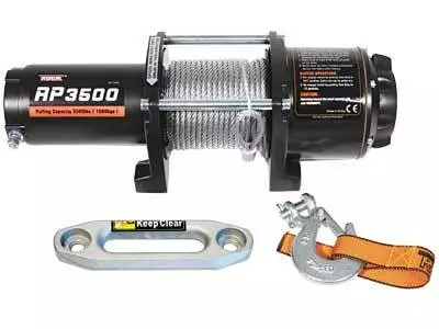 Sähkövinssi 1589kg 12v köysi 12,8m Mitat::363x117x120mm - Sähkövinssit - 1225601 - 1