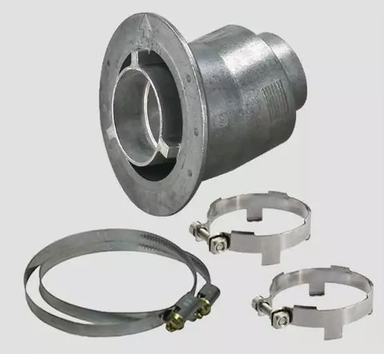 Seinänläpivienti, sisäosa, Combi, C-lämmitin - Lämmityslaitteiden asennustarvikkeet - 36140-01 - 1