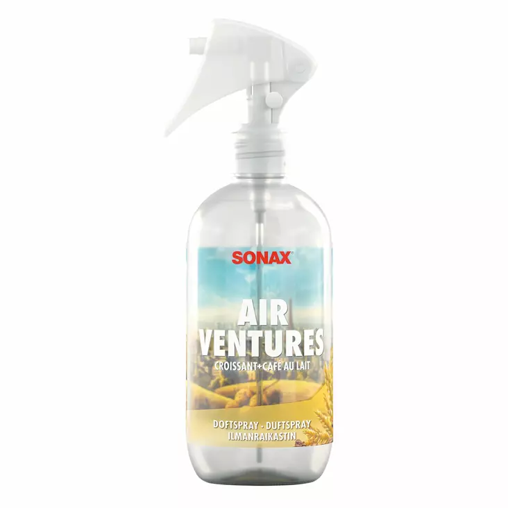 SONAX Ilmanraikastinspray Croissant + Cafe au Lait - Autotuoksut ja -hajusteet - SO593141 - 1