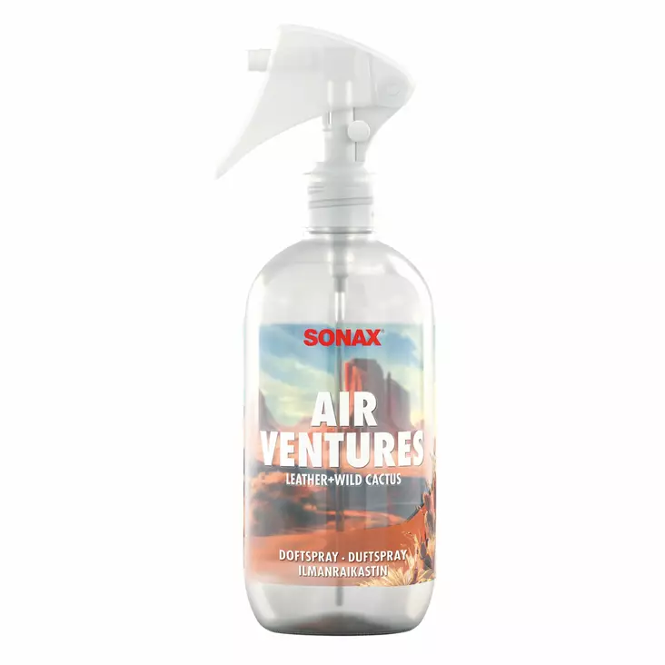 SONAX Ilmanraikastinspray Leather + Wild Cactus - Autotuoksut ja -hajusteet - SO596141 - 1