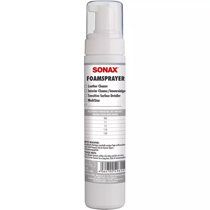 SONAX Pesuainevaahdotin 250ml - Vaahdottimet ja adapterit - SO496141 - 1