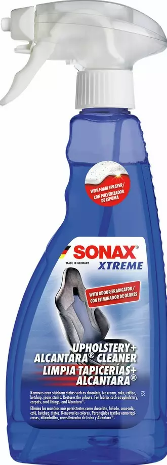 SONAX XTREME Verhoilun- ja Alcantaran puhdistusaine 500 ml - Sisäpesuaineet - SO206241 - 1