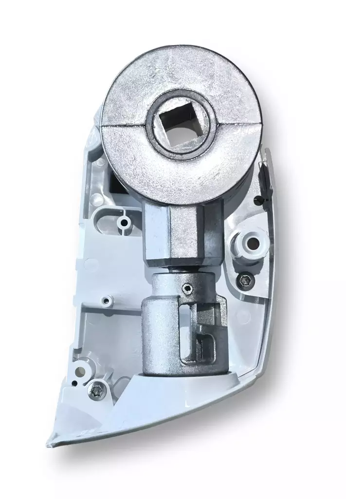 Thule päätylevy vasen 5200, valkoinen - Thule Omnistor markiisien varaosat - 1500603071 - 1