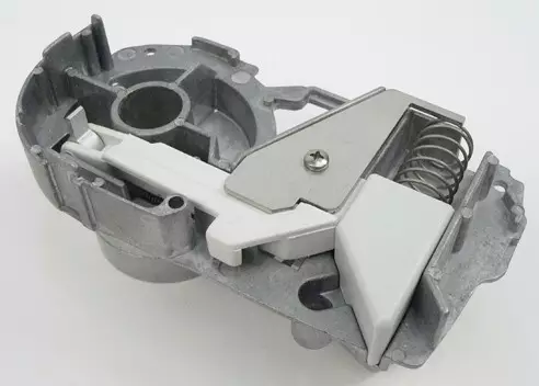 Thule päätylevy vasen+lukitsin 8000 - Thule Omnistor markiisien varaosat - 1500600871 - 1