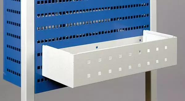 Treston Kaukalo Reikälevyyn 410X155X90 mm - Kannattimet reikälevyyn - 268-854041 - 1