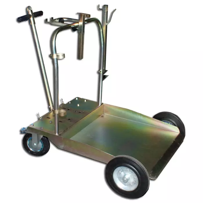 Tynnyrivaunu 200 L tynnyrille Heavy Duty - Muut kärryt ja siirtoalustat - 555-W17621 - 1