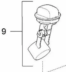 Uimuri, jätesäiliö C220 - Kaikki Thetford kasettivessojen varaosat - 200971 - 1