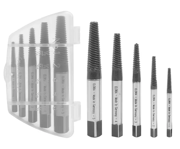 Ulosvetosarja 6-8-11-14-18 mm Muovirasia - Työkalusarjat - EL600151 - 1