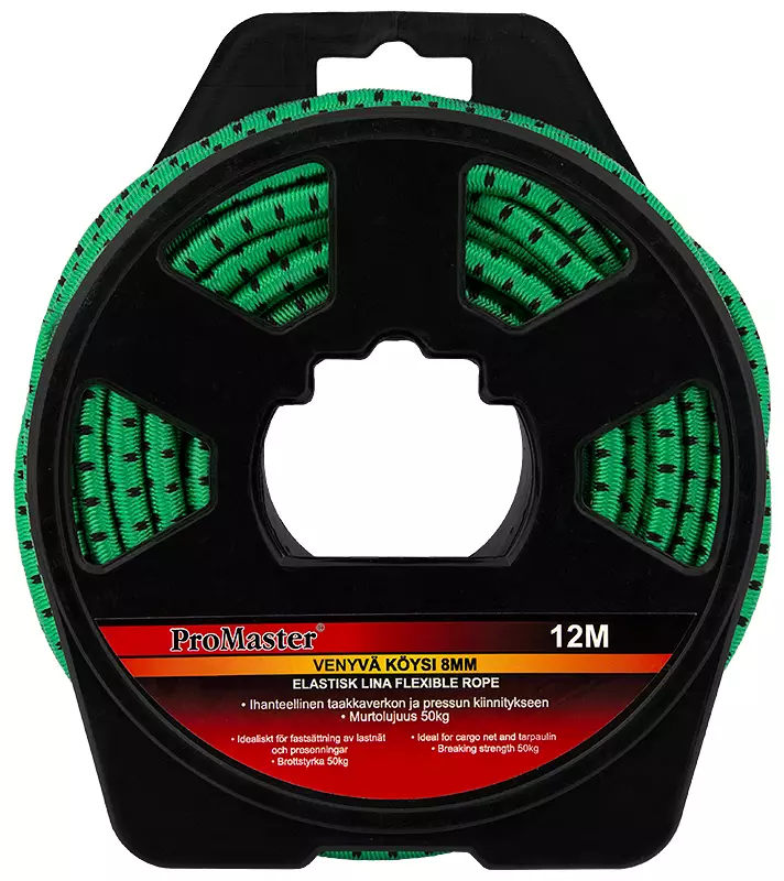 Venyvä köysi 8 mm x 12 m - Köydet, narut ja vaijerit - C5951 - 1
