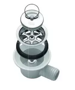 Viemäriliitos, 90-ast. 25mm - Muut vesijärjestelmän osat - 0700201 - 1