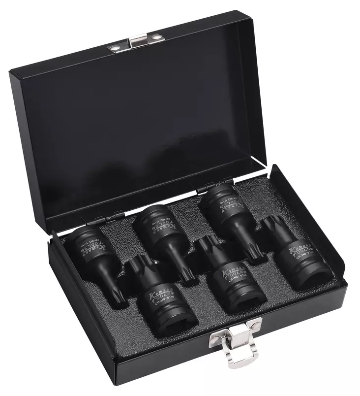 Voimahylsysrj 1/2"Torx 6kpl - Hylsysarjat - K8771 - 1