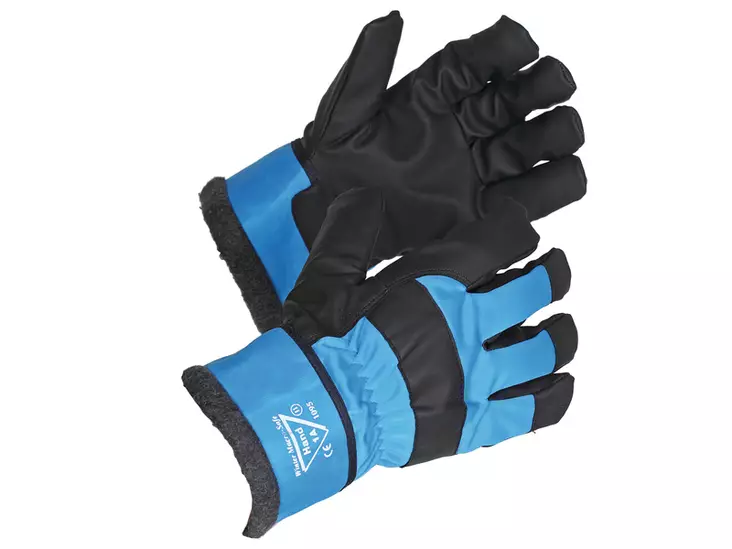 Winter Macro-Safe, Lämpövuori, Kosteudenkestävä polyuretaanipinnoitettu kämmen - Talvityöhanskat - 1095-11 - 1