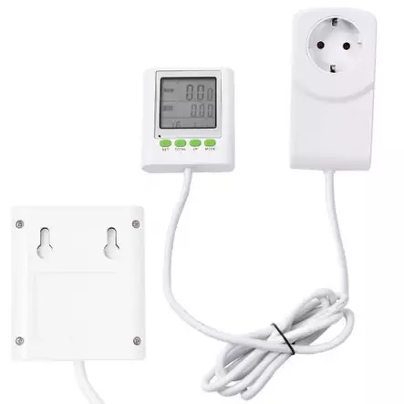 Energiankulutusmittari 1,5m Johdollisella Näytöllä Axxel Sisäkäyttöön - Kodin elektroniikka - 8052 - 1