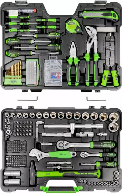 JBM 1/4”+1/2” TYÖKALUSARJA303 OSAA - Hylsysarjat - 50-53212 - 2