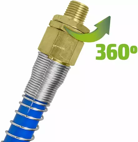 JBM 1/4” KIERRELETKU 10MM 15M PU - Paineilmaletkut ja -kelat - 50-53632 - 2