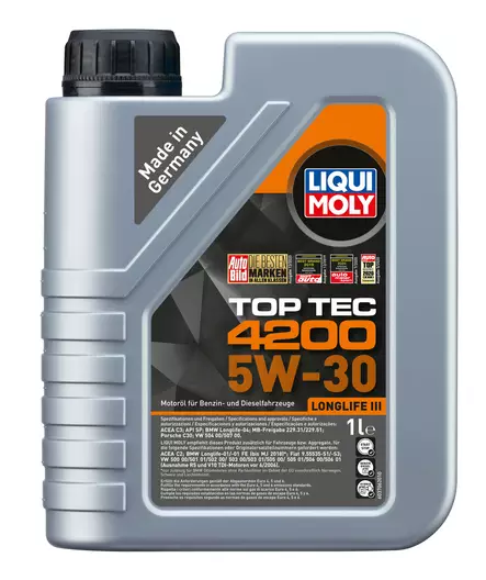 Liqui Moly Top Tec 4200 5W30 1L - Moottoriöljyt - LQM8972 - 1
